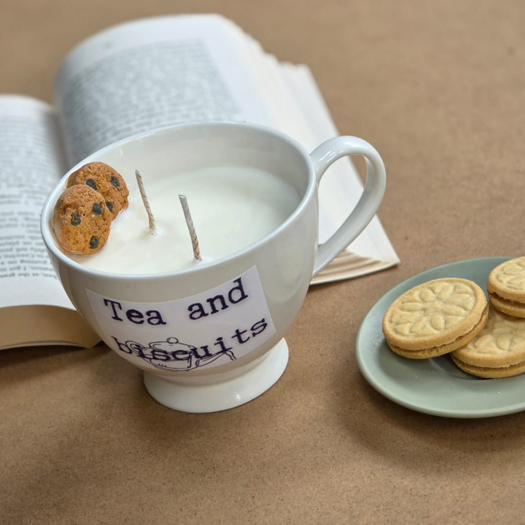 Tea and Biscuits - Homemade Candle