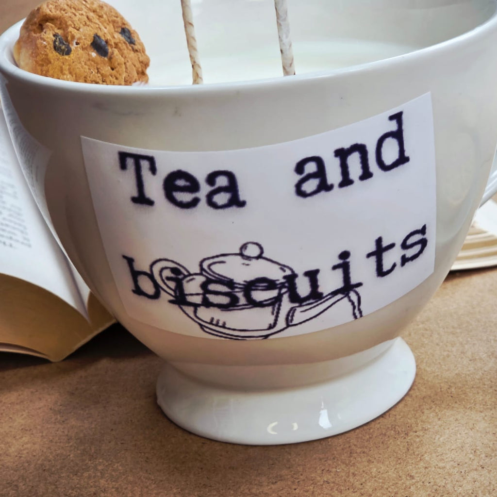 Tea and Biscuits - Homemade Candle